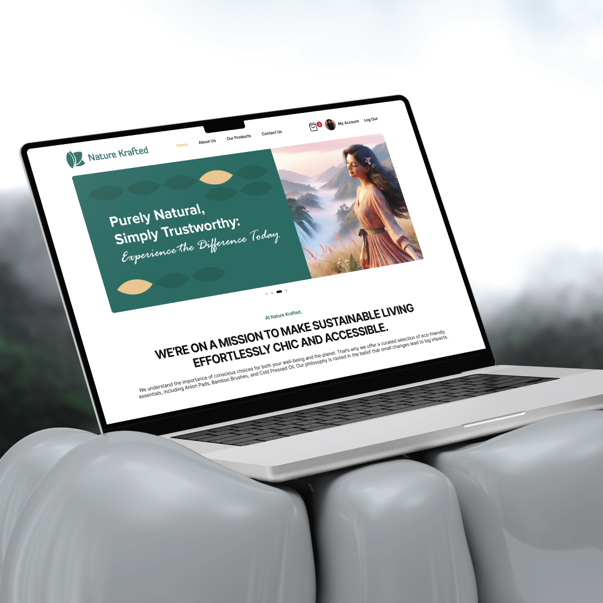 Nature-Krafted-Website